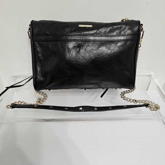 Rebecca Minkoff Mac Daddy NWOT Extra Fringe Dust Cover Black with Gold Hardware - Picture 9 of 16